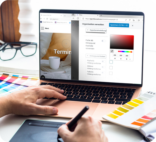 Release- Farbanpassung (Ihr Auftritt im Corporate Design)