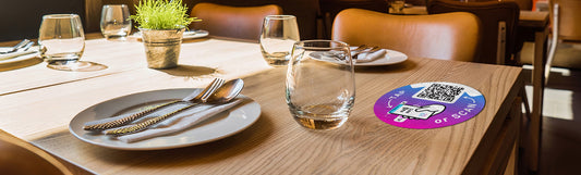 Neuheit im Gastrobereich: Tap-Sticker