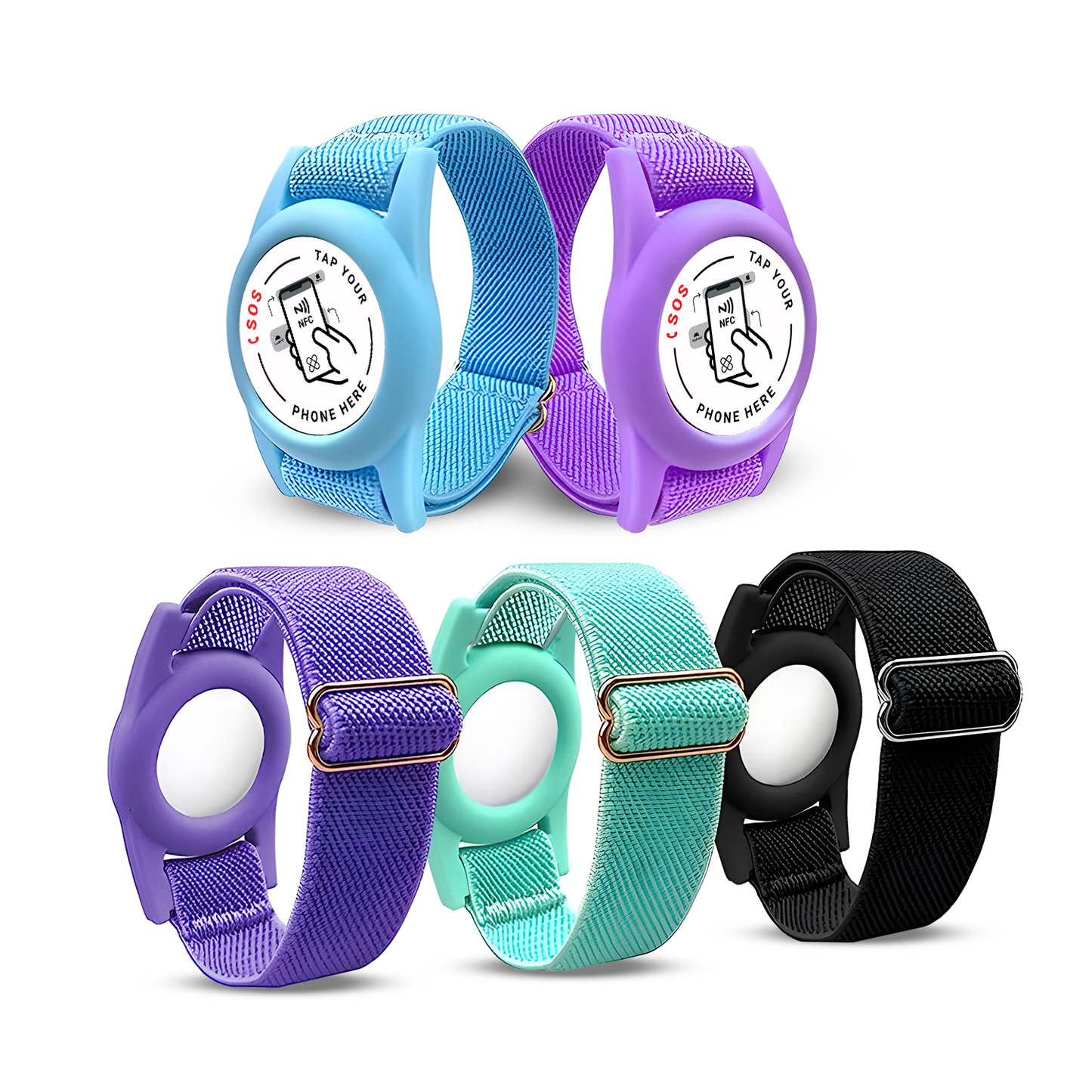 SOS-Armband mit NFC für Kinder