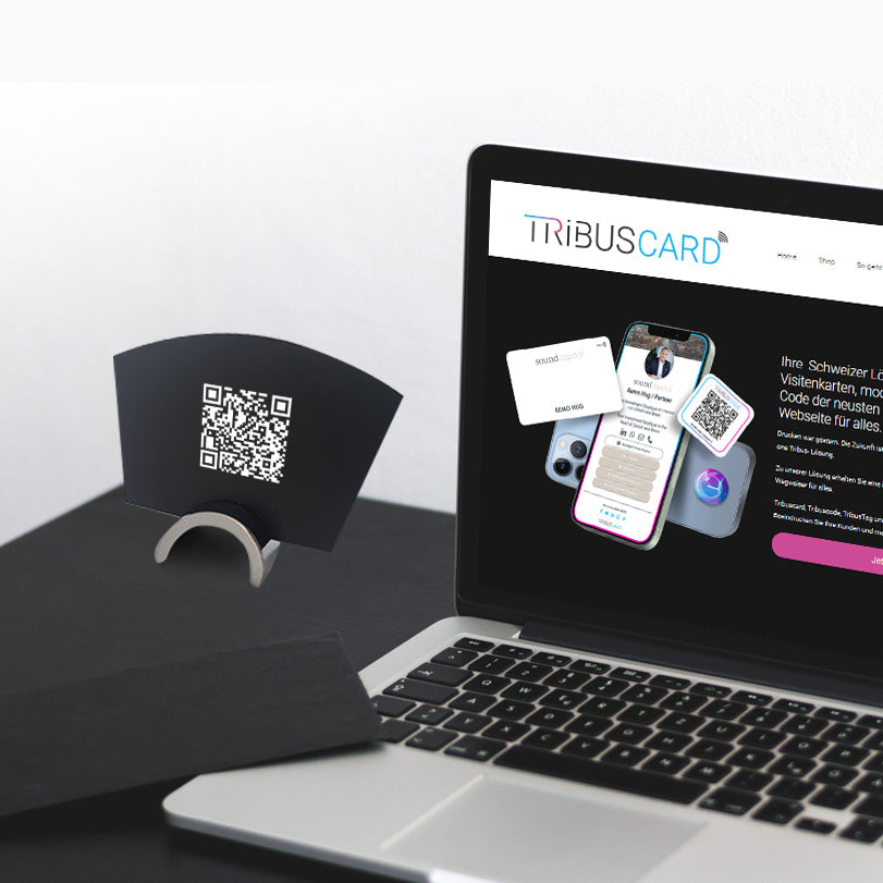 Metall Stand für Ihre NFC Karte