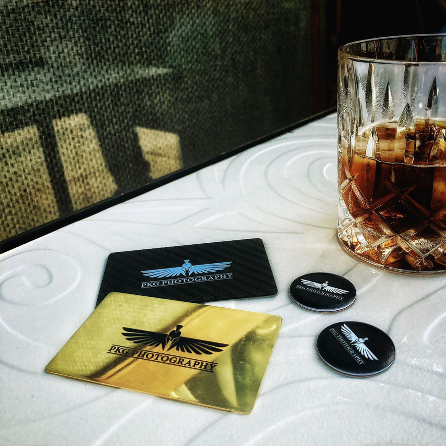 Digitale Visitenkarte mit NFC Metall Karte mit Ihrem Logo