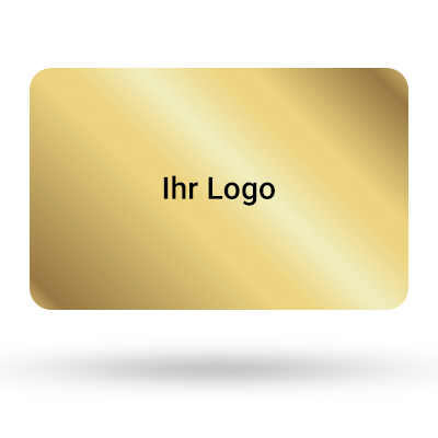 NFC goldige Visitenkarte