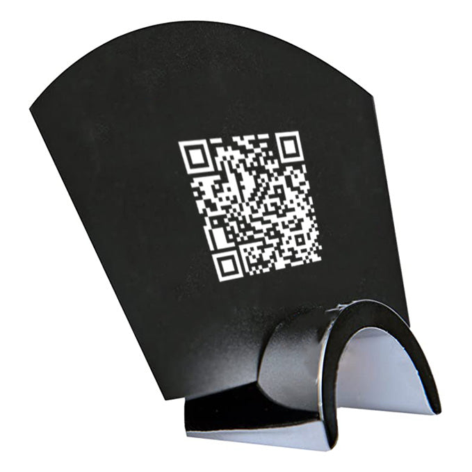 Metall Stand plus Kreidetafel mit QR Code