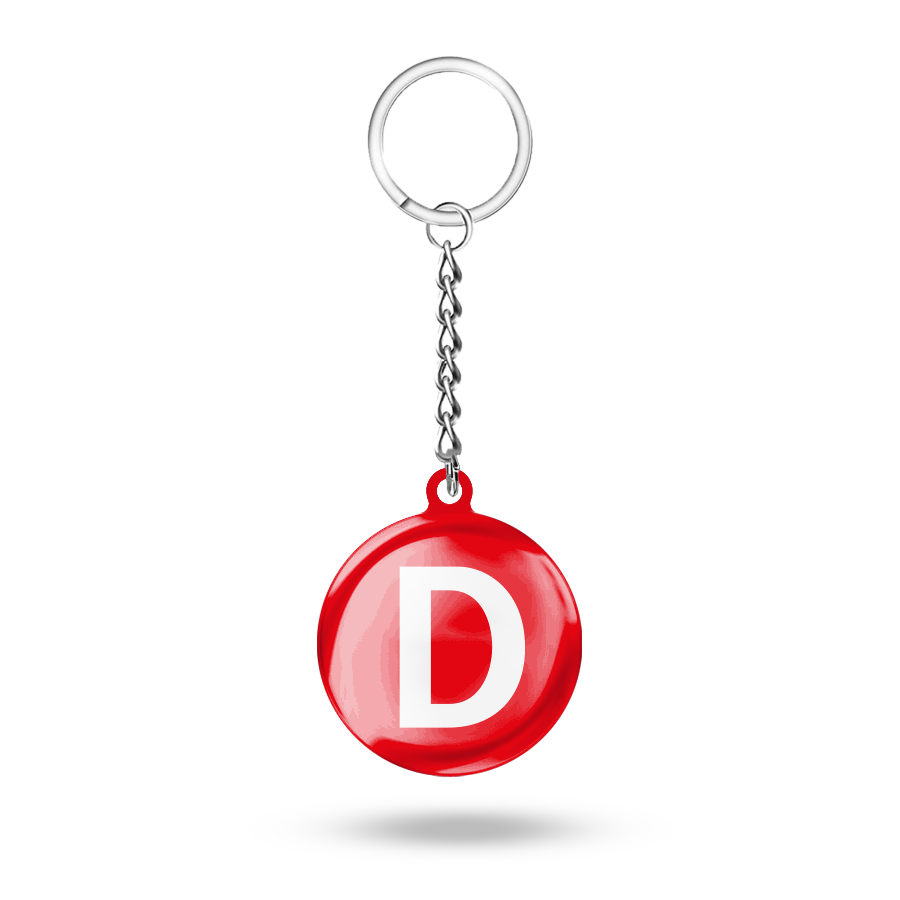 NFC Tag Anhänger mit Ihrem Logo beidseitig (individuelles Design)