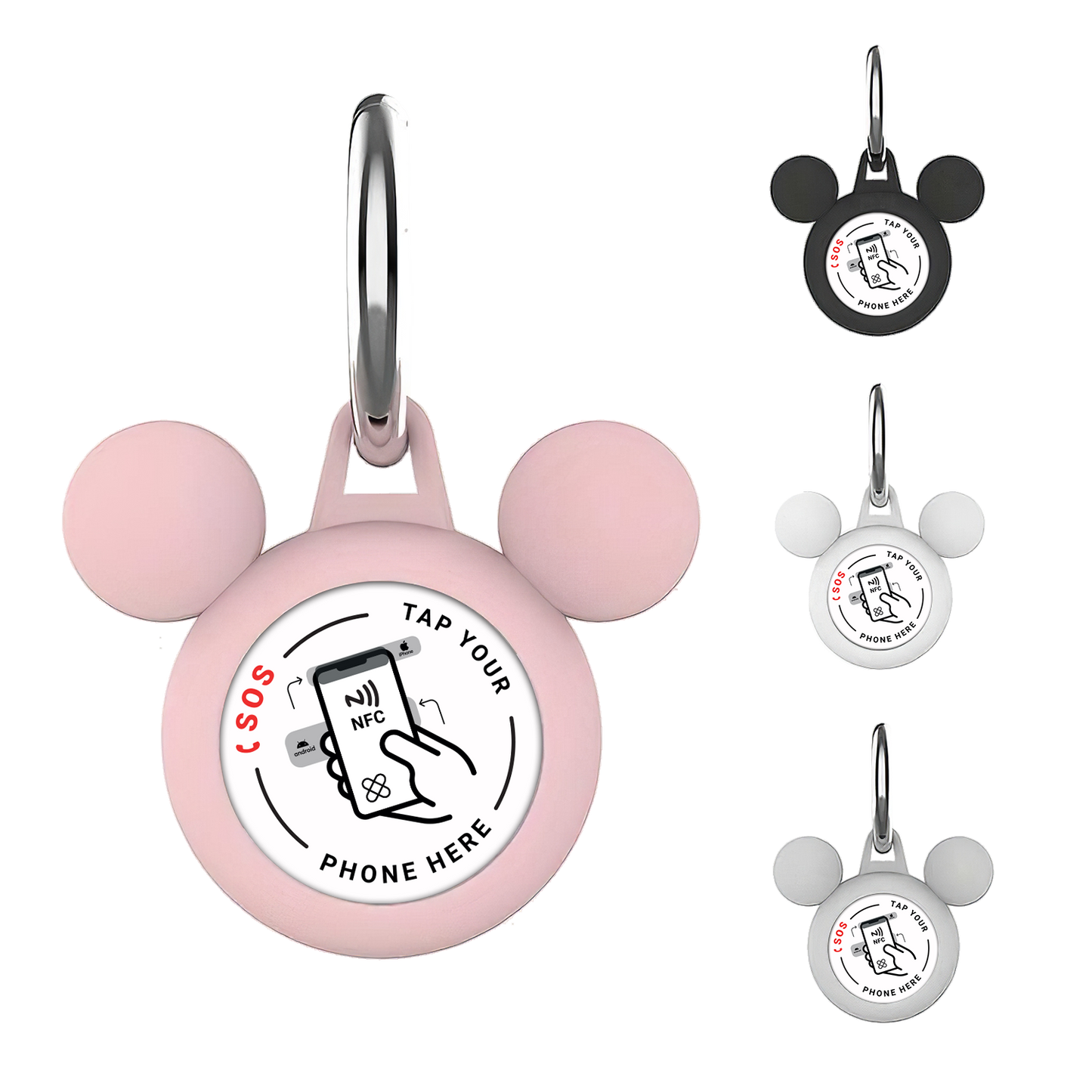 SOS-Anhänger mit NFC für Kinder (Mickey)