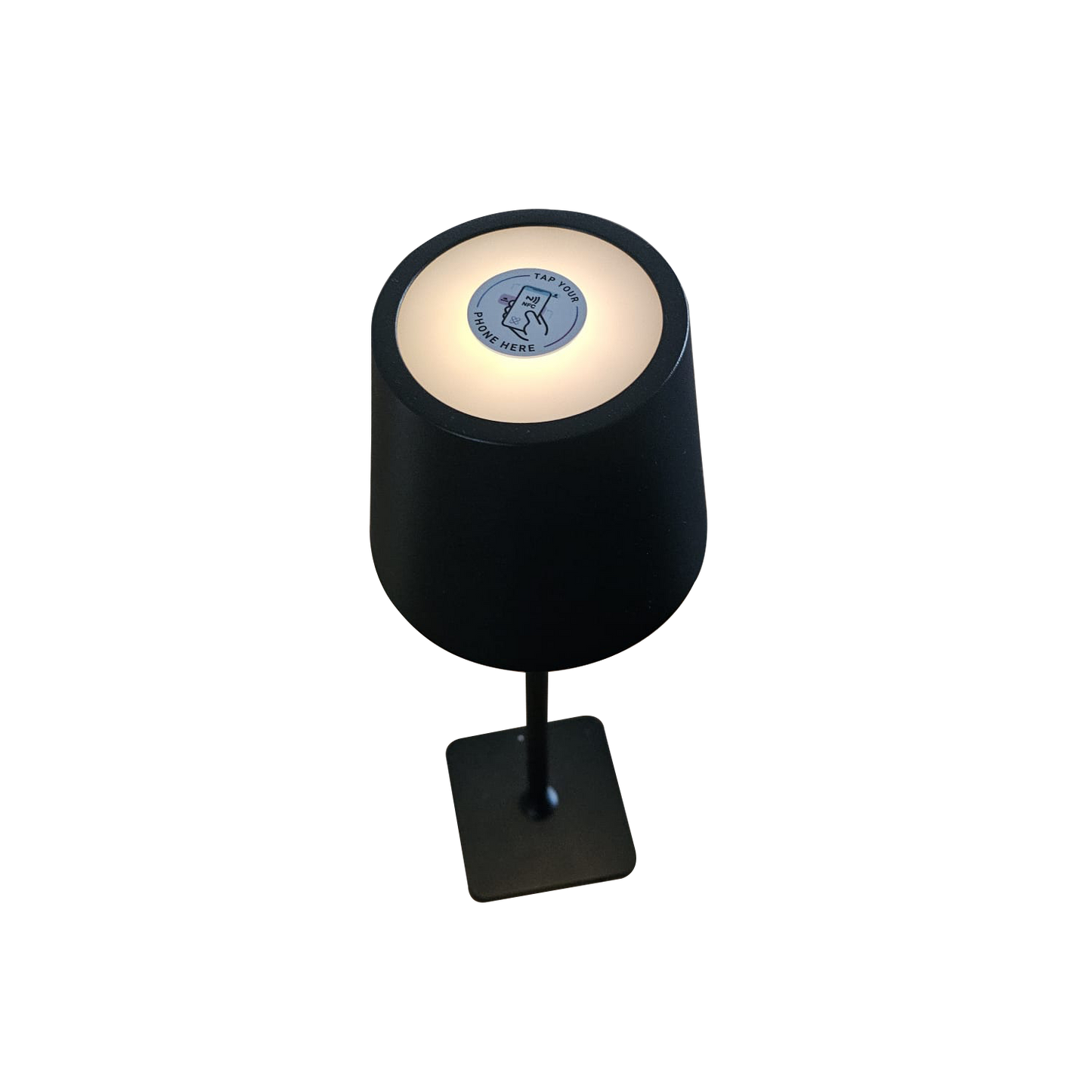 Lampe mit NFC-Sticker