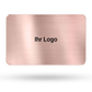 Digitale Visitenkarte mit NFC Rose Metall Karte mit Ihrem Logo