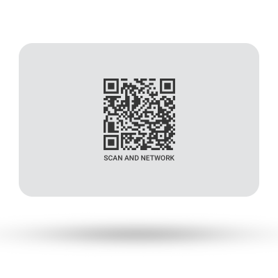 NFC PVC Karte weiss mit Ihrem Logo