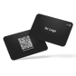 Digitale Visitenkarte mit NFC PVC Karte schwarz mit Ihrem Logo