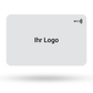 Digitale Visitenkarte mit NFC PVC Karte weiss mit Ihrem Logo